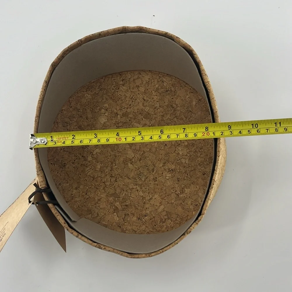 CRATE & BARREL Bambu Cork Bowl NWT
